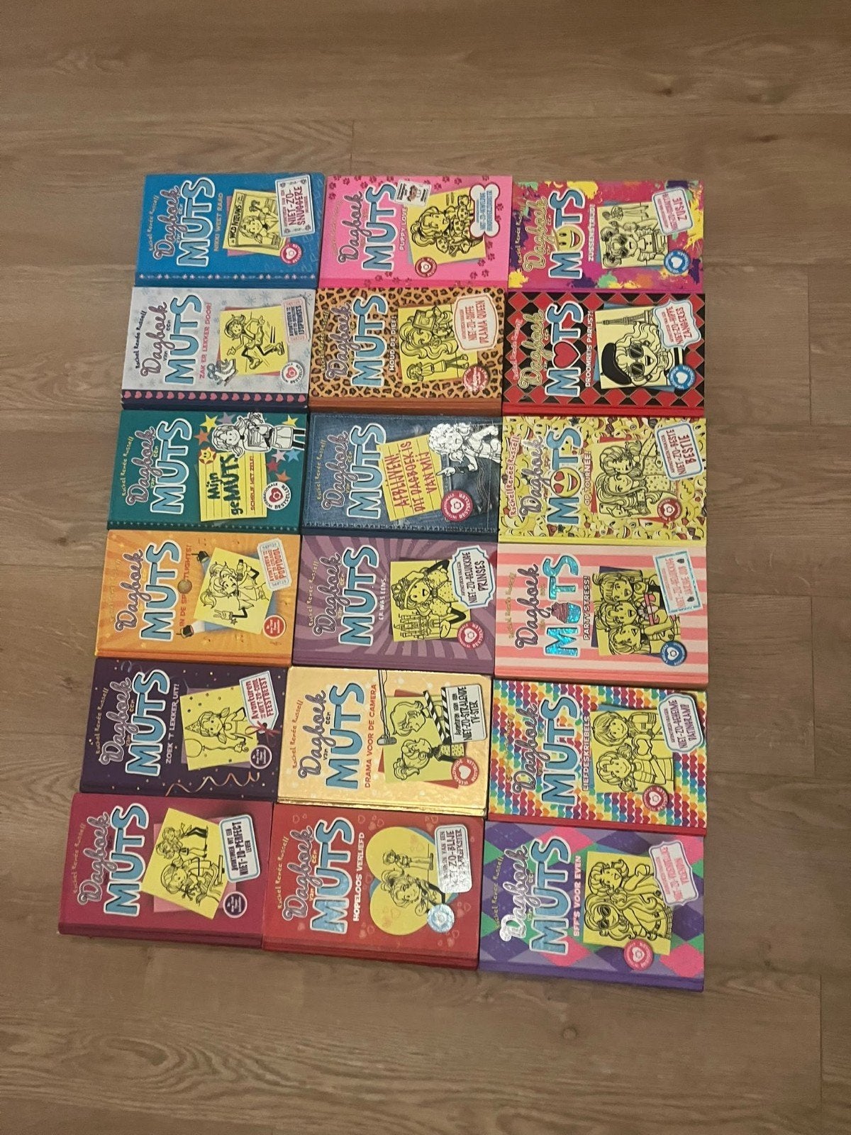 Dagboek van een muts - Complete serie (deel 1 t/m 16), Boeken, Ophalen of Verzenden, Zo goed als nieuw, Rachel Renée Russell, Fictie