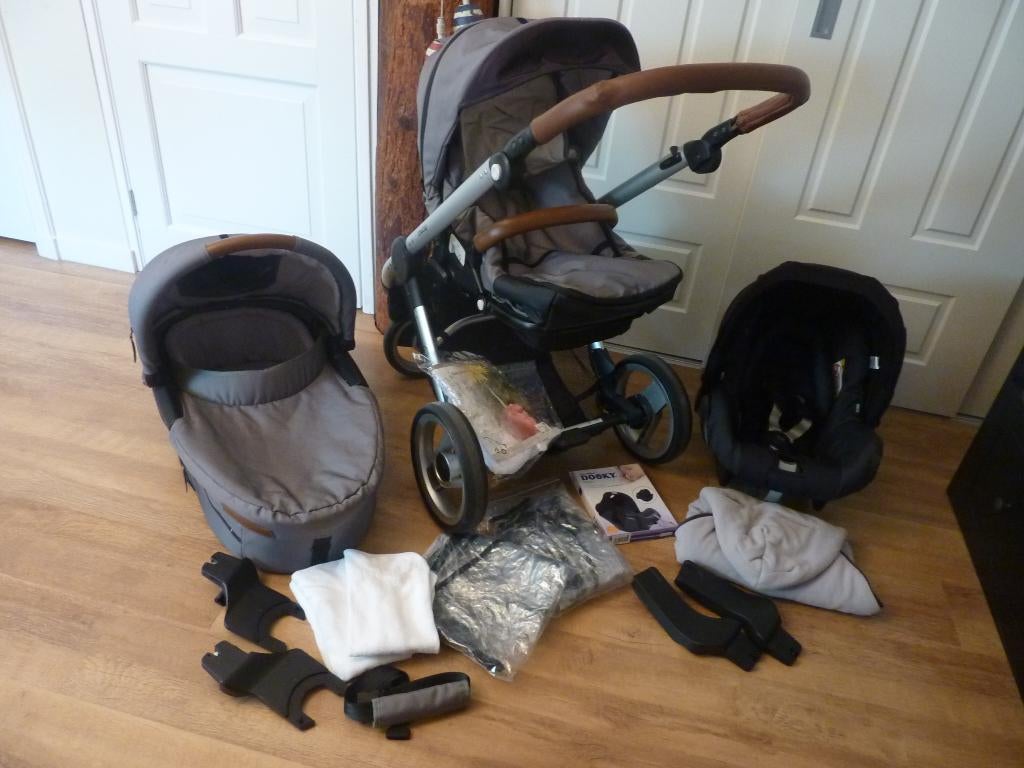 Mutsy Evo kinderwagen, Gebruikt, Mutsy, Verstelbare duwstang, Ophalen