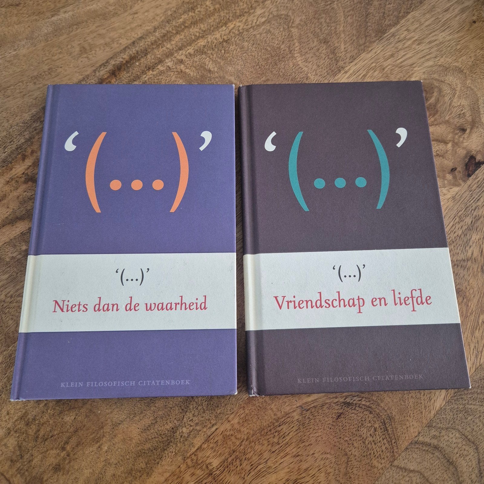 Klein Filosofisch Citatenboek: Waarheid & Vriendschap, Ophalen of Verzenden, Zo goed als nieuw, Wijsbegeerte of Ethiek, Diverse filosofen