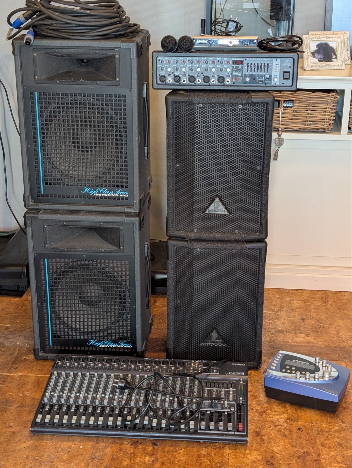 Div. geluidsapparatuur, Muziek en Instrumenten, Ophalen, Gebruikt, Minder dan 500 watt