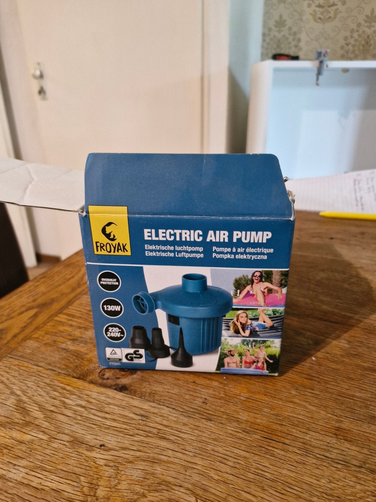 Electrische luchtpomp - nooit gebruikt, Ophalen, Nieuw
