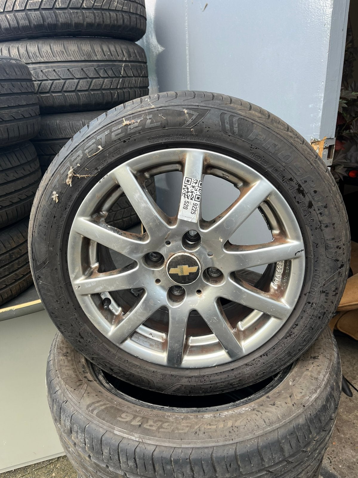 Velgen inclusief banden, Auto-onderdelen, Banden en Velgen, Ophalen, 215 mm, 16 inch, Band(en)