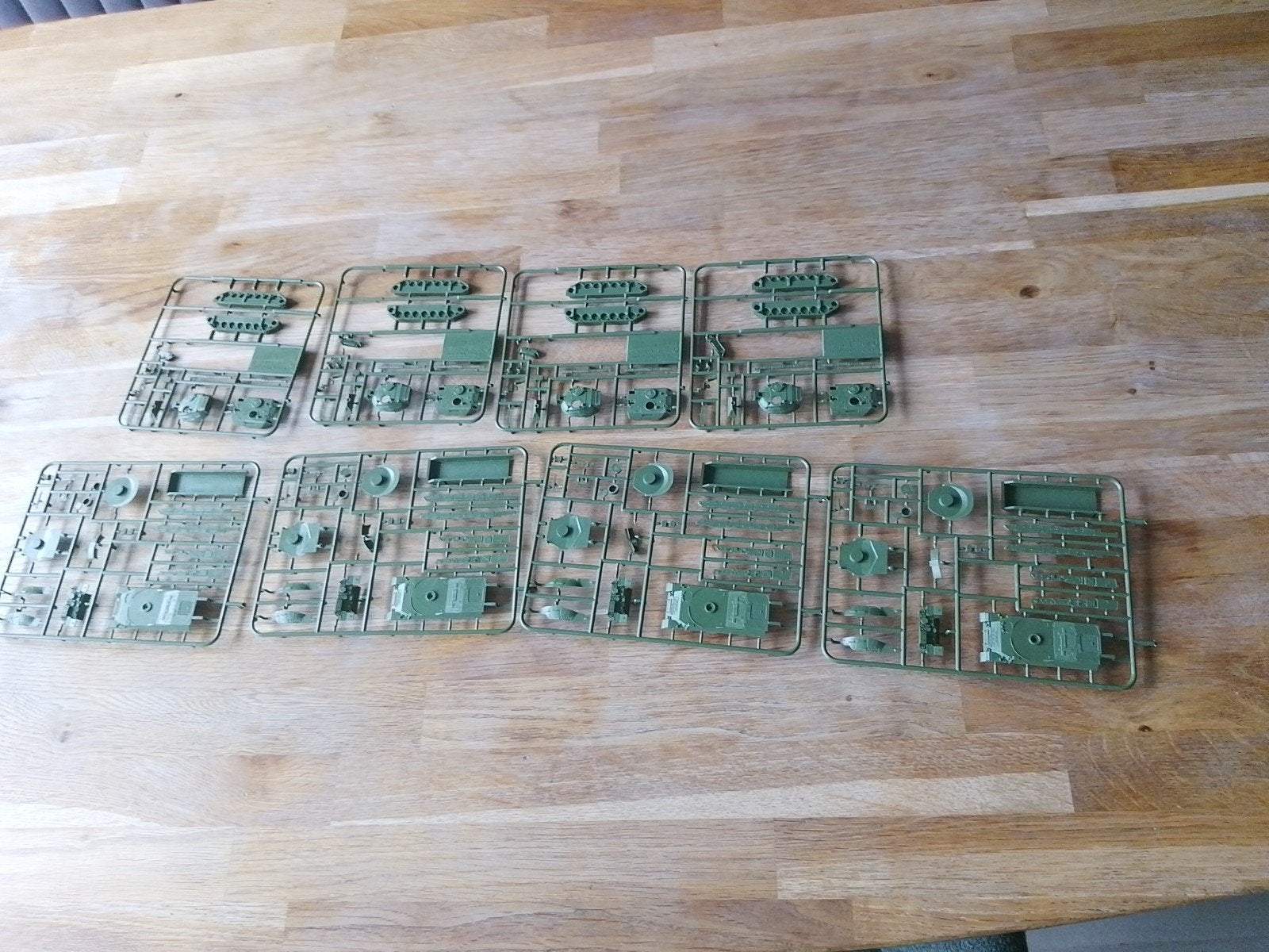 4 Leopard I tanks, West Duitsland, Nato, team Yankee, Ophalen of Verzenden, Nieuw, Historisch, Figuurtje(s)