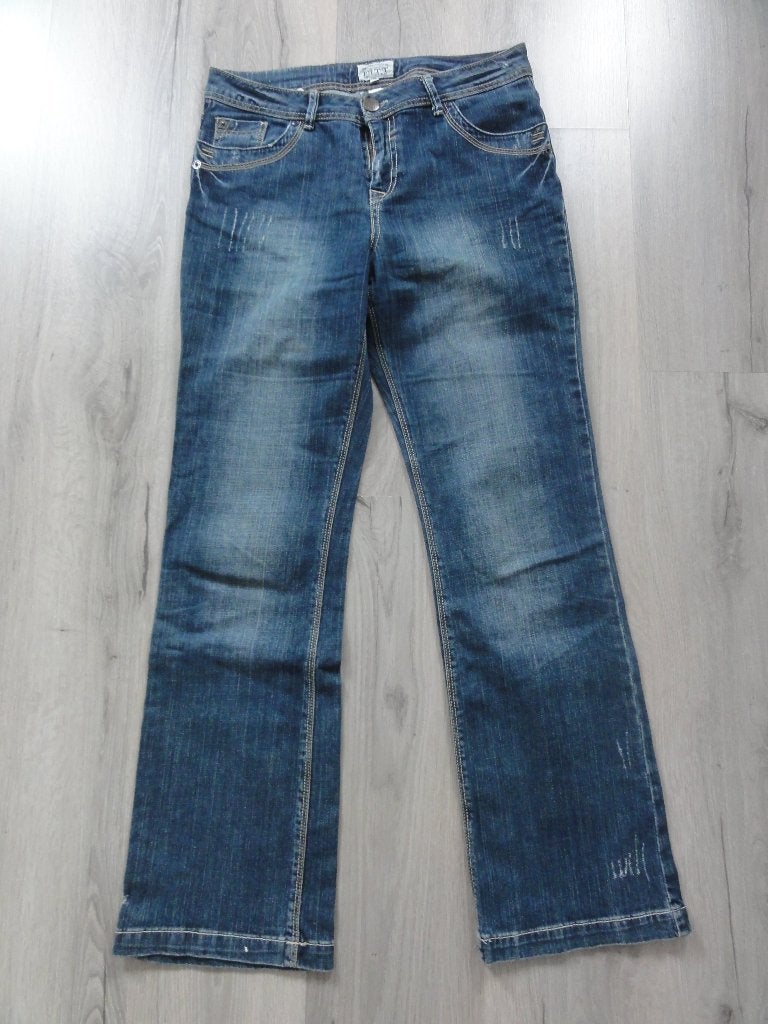 Spijkerbroek damesbroek jeans maat 40, Ophalen of Verzenden, Zo goed als nieuw, Blauw, Overige jeansmaten