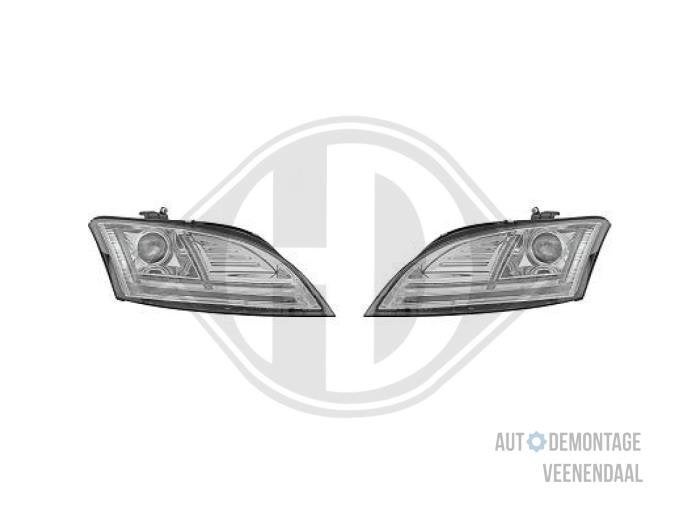 Koplampset links + rechts van een Audi TT, -, -, Nieuw, Ophalen of Verzenden