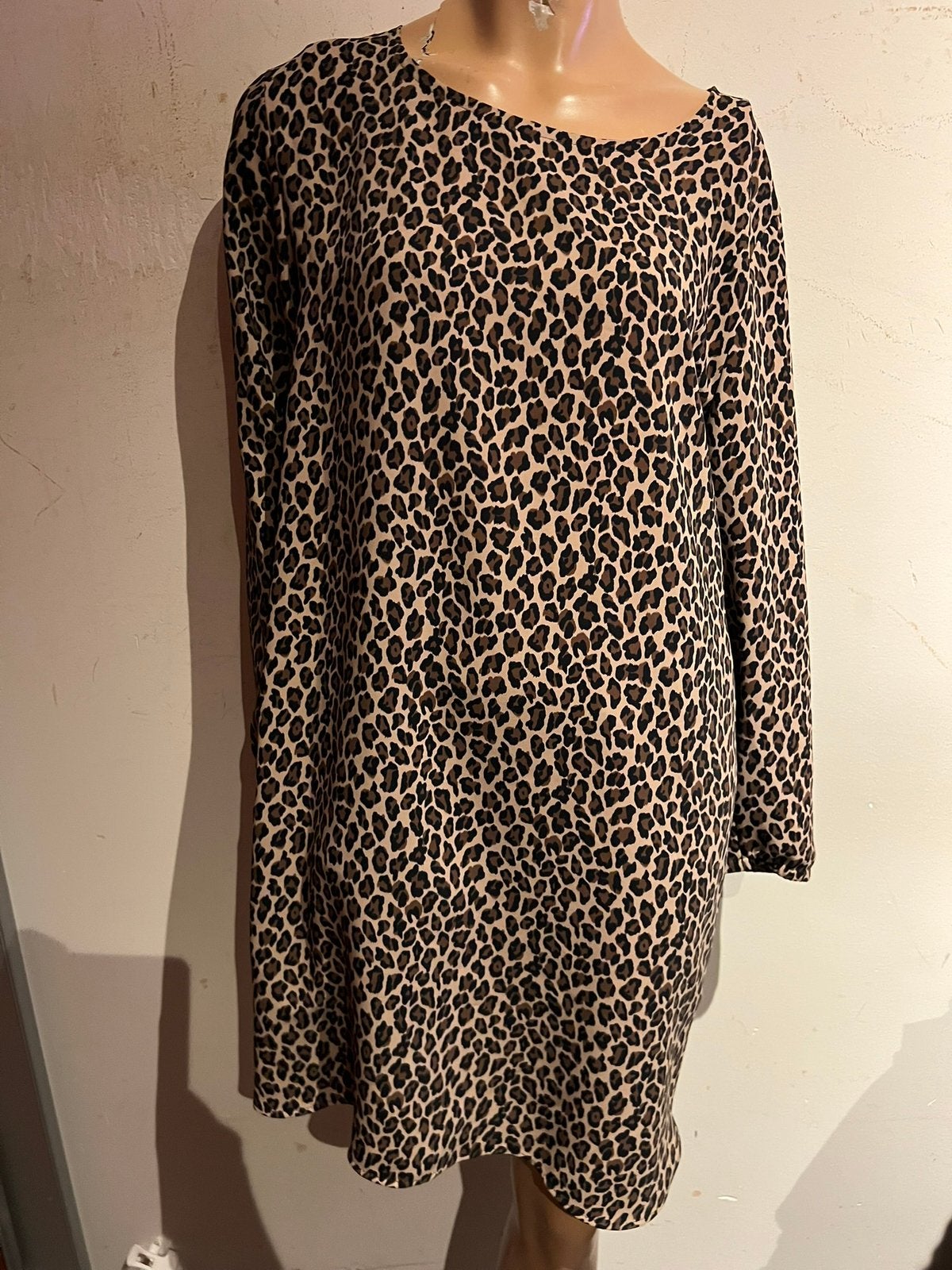 Marc Cain jurk maat 6 L origineel zgan, G, Beige, G, Maat 42/44 (L)
