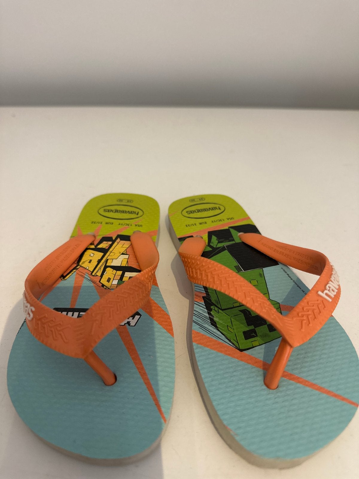 Havaianas Minecraft teenslippers maat 29-30, Kinderen en Baby's, Ophalen, Gebruikt, Jongen of Meisje, Overige typen