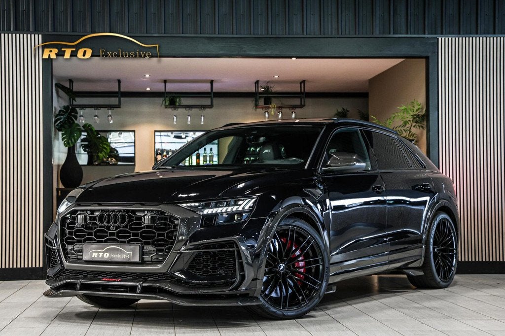 Audi RS Q8 4.0 TFSI RSQ8-R quattro ABT 1of125|ceramic|carbon, Auto's, Gebruikt, Met garantie (alle), Leder, Bedrijf