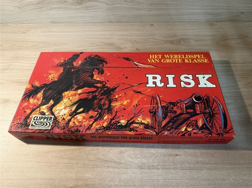 Risk het wereldspel van grote klasse -rode editie - s6600, Verzenden, Zo goed als nieuw