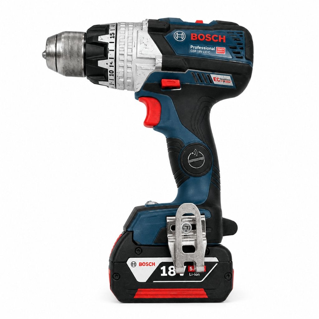 Bosch Professional GSR 18V-110 C + 1 Accu 5.0 Ah, Ophalen of Verzenden, ., ., .