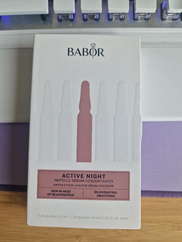 Babor Active night ampullen, Ophalen of Verzenden, Nieuw, Gehele gezicht, Verzorging