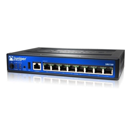 Juniper Networks SRX100 SRX100B Services Gateway, Computers en Software, Routers en Modems, Verzenden, Gebruikt, Router met modem