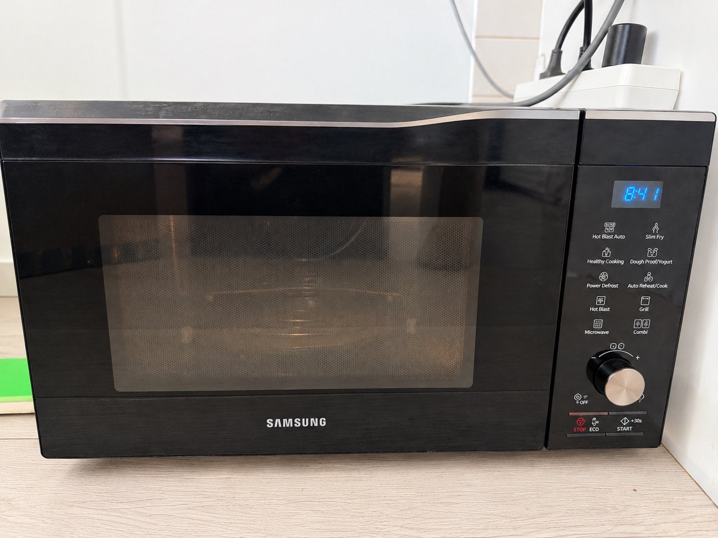 Samsung Combimagnetron - Zwart, Witgoed en Apparatuur, Ophalen, Combimagnetron, Gebruikt, Grill