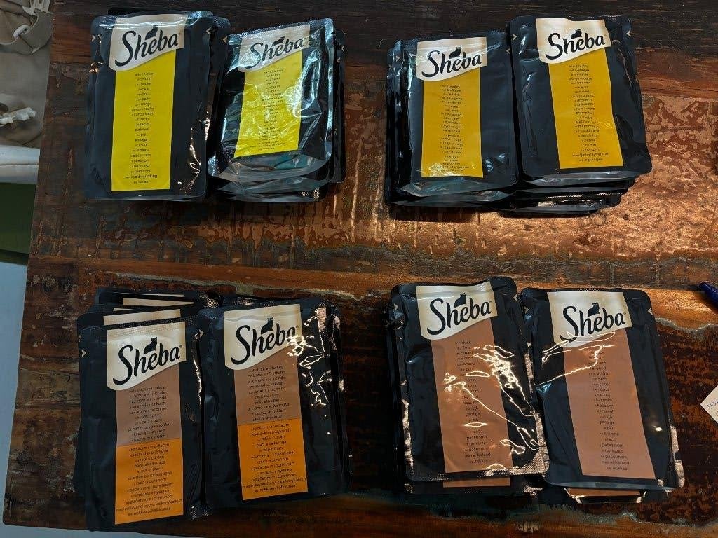 Sheba Natvoer Kat - 55 x 85gr, Dieren en Toebehoren, Ophalen of Verzenden, Kat