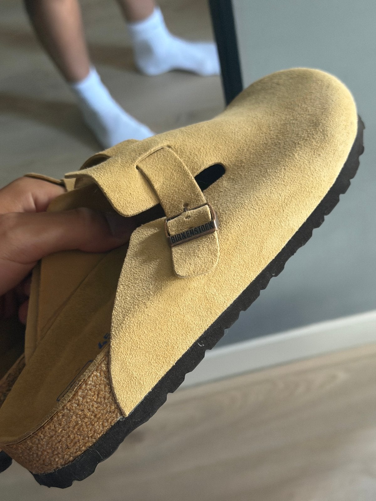 Birkenstock Boston maat 45, Nieuw, Ophalen of Verzenden, Bruin, Klompen