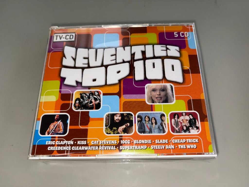 Seventies Top 100, Cd's en Dvd's, Cd's | Verzamelalbums, Verzenden, Zo goed als nieuw, Pop, Boxset