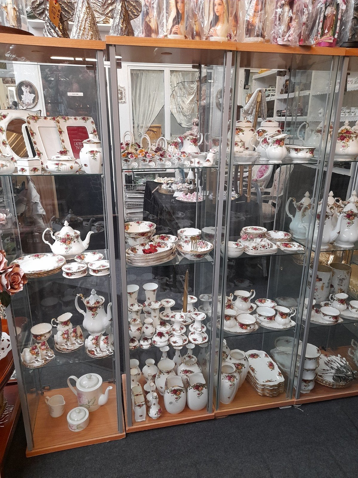 Veel royal albert old country rose alles los te koop, Ophalen of Verzenden