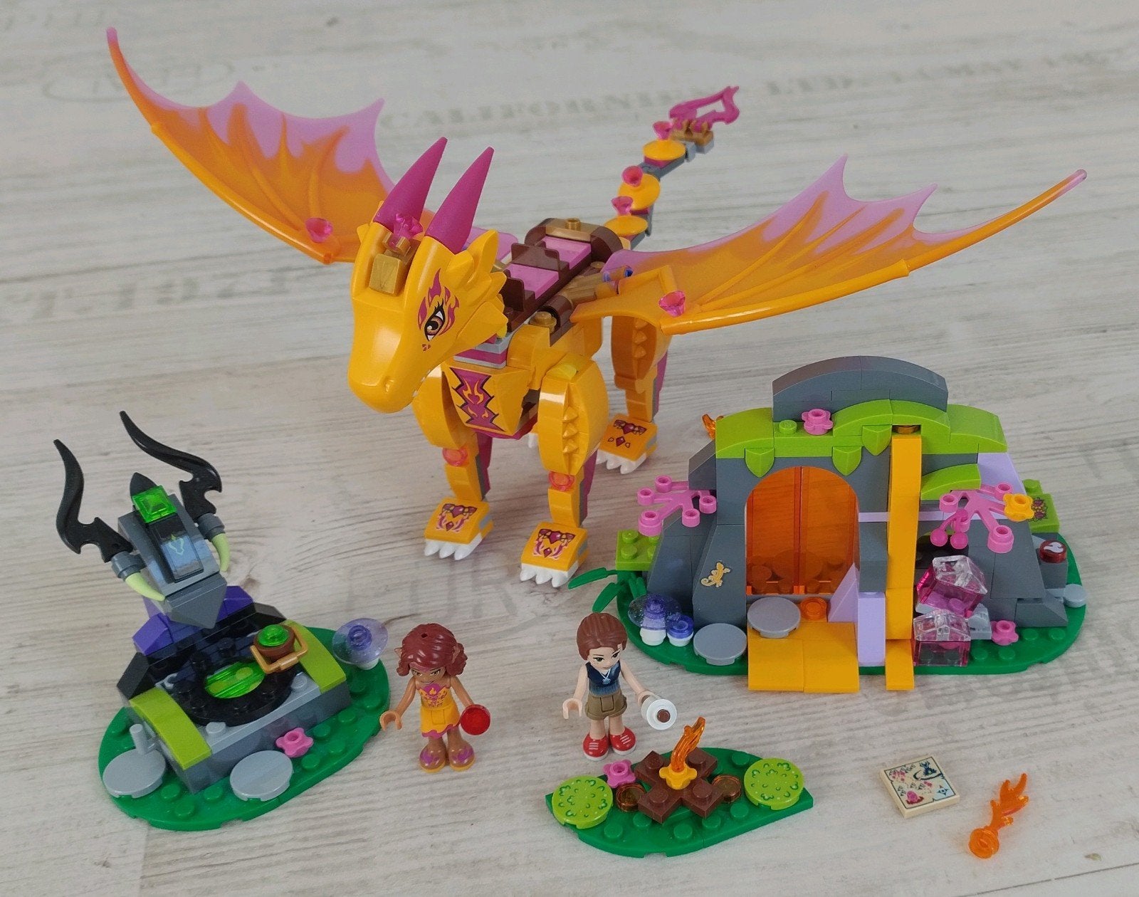 Lego Elves De lavagrot van de Vuurdraak 41175, Ophalen, Overige thema's, Lego, Zo goed als nieuw