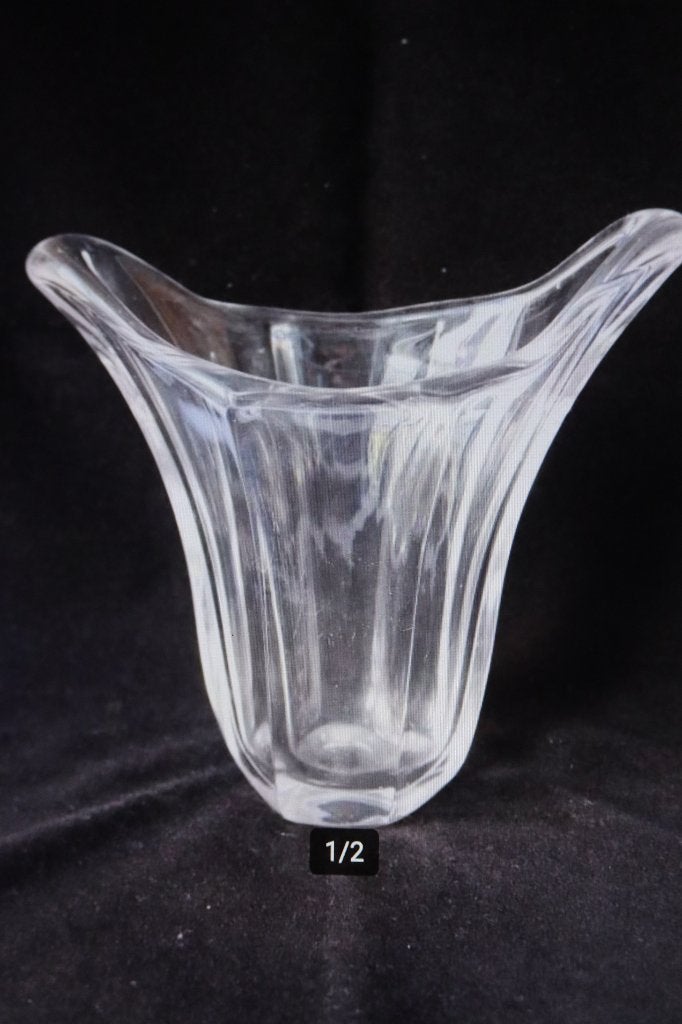 Vintage Val St Lambert Mid century vaas c 1950-1960, Ophalen of Verzenden