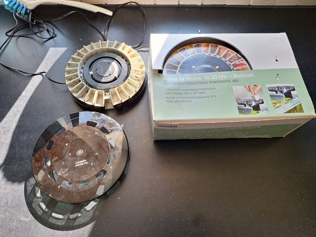 voermachine voor aqarium, Ophalen, Inclusief toebehoren, Gebruikt, Overige typen