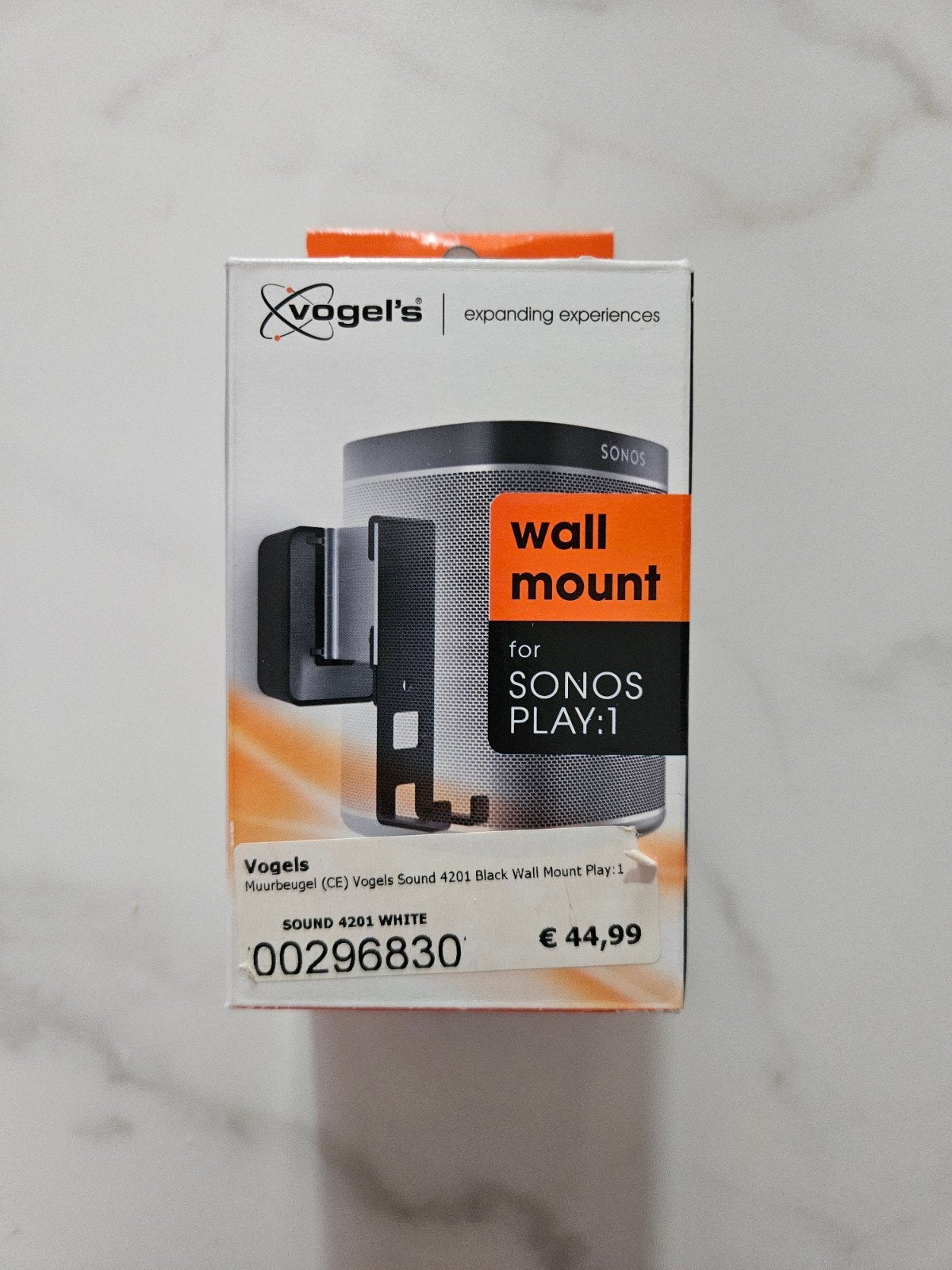 Vogel's SOUND 4201 Muurbeugel voor Sonos Play 1 & Sonos One, Overige merken, Inclusief muurbeugels, Overige typen, Nieuw