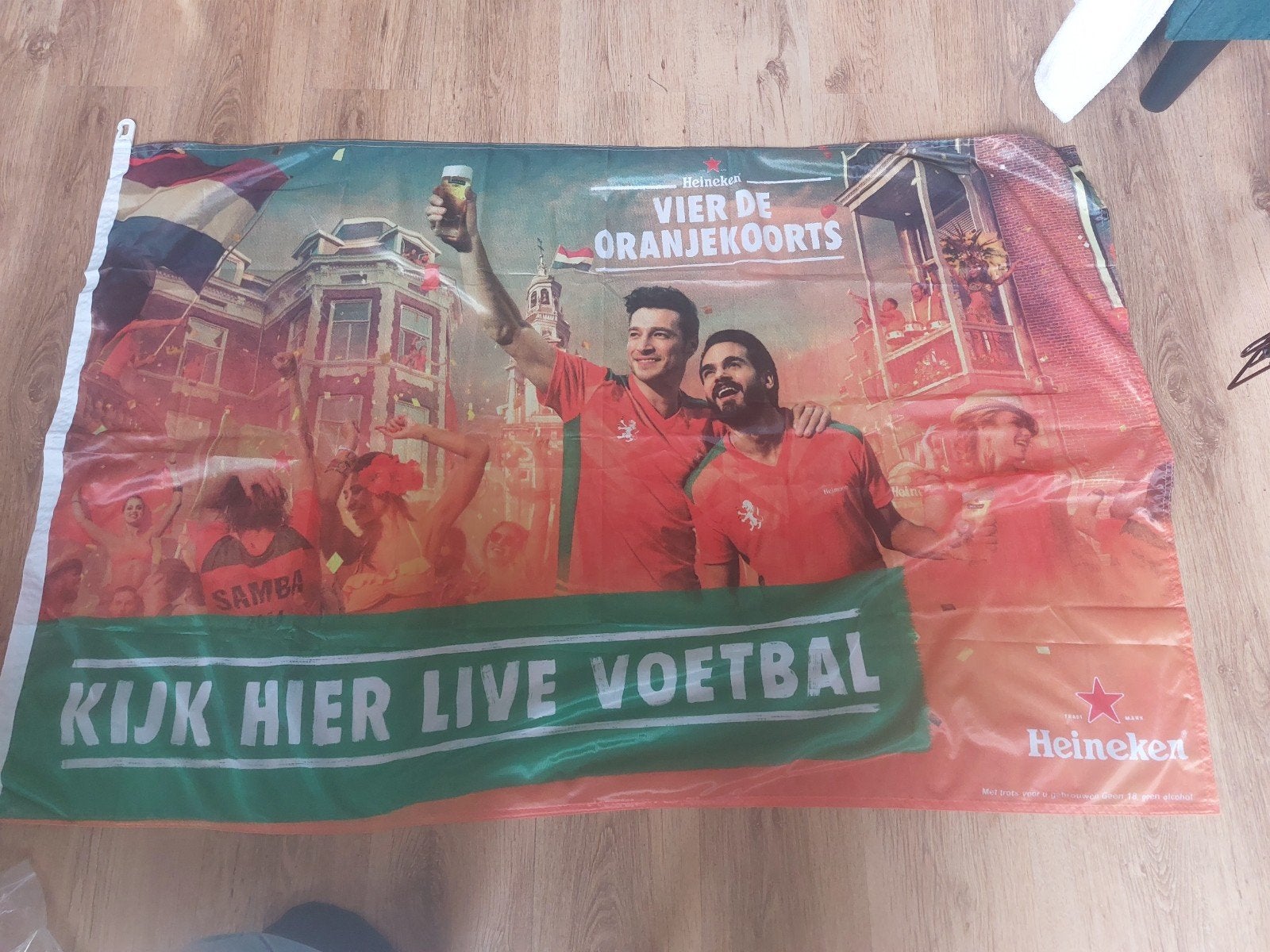 Heineken Oranje Vlag 150x100cm, Diversen, Ophalen, Nieuw