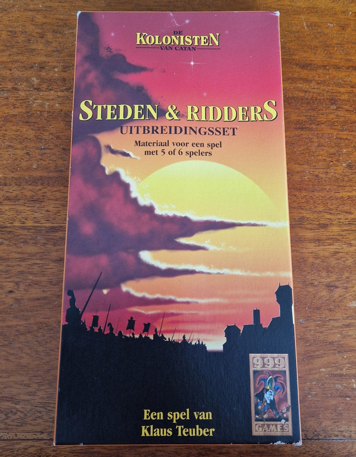 De Kolonisten van Catan Steden & Ridders uitbreiding nieuw., Vijf spelers of meer, Ophalen of Verzenden, Nieuw, 999 Games