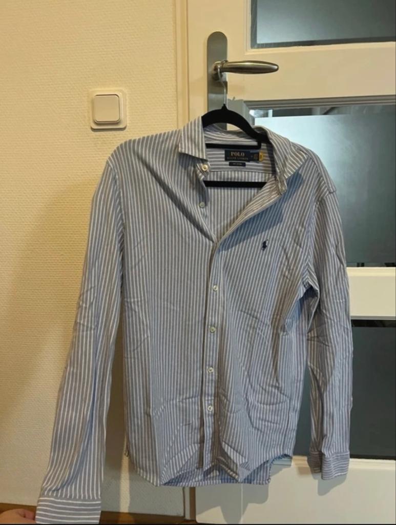 Polo Ralph Lauren Blouse - Blauw gestreept, Ophalen of Verzenden, Zo goed als nieuw