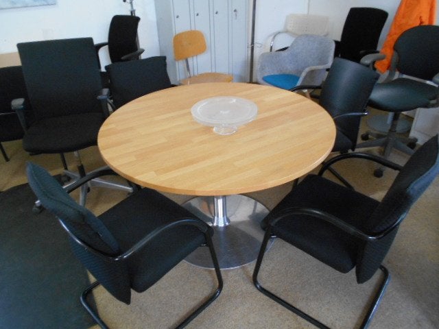 vergader kantine set, Ophalen, 120 cm, 120 cm, Spaanplaat of MDF