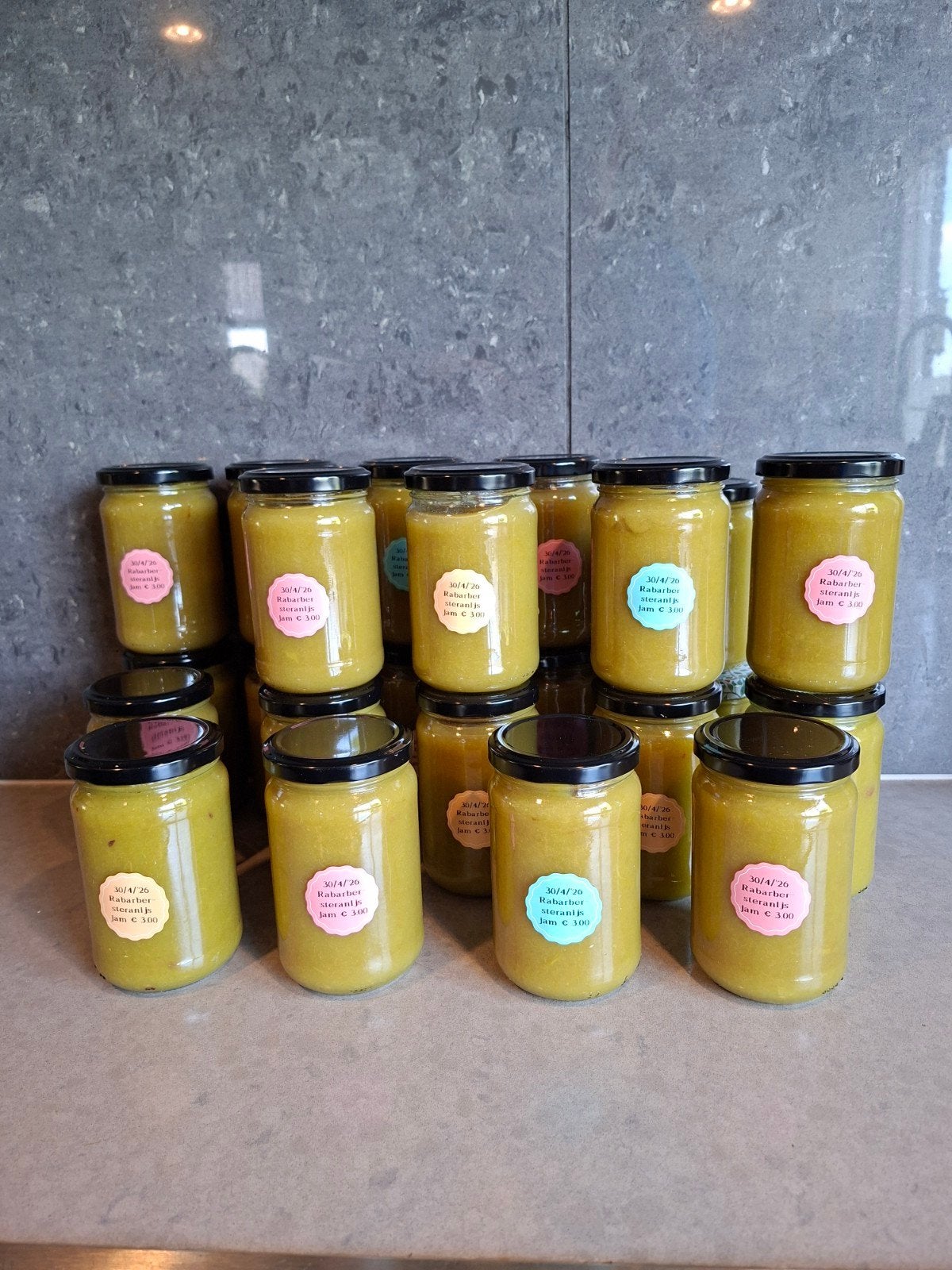 Rabarber-steranijsjam - biologisch, Ophalen of Verzenden