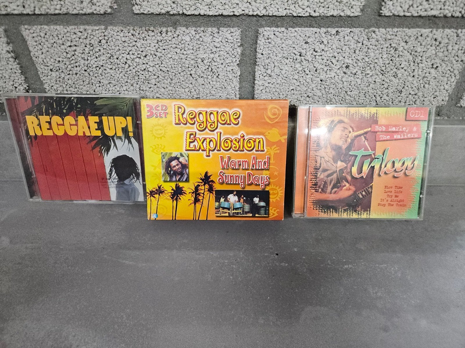 5x cd reggae  reggae up exposion bob marley trilogy, Ophalen of Verzenden, Zo goed als nieuw