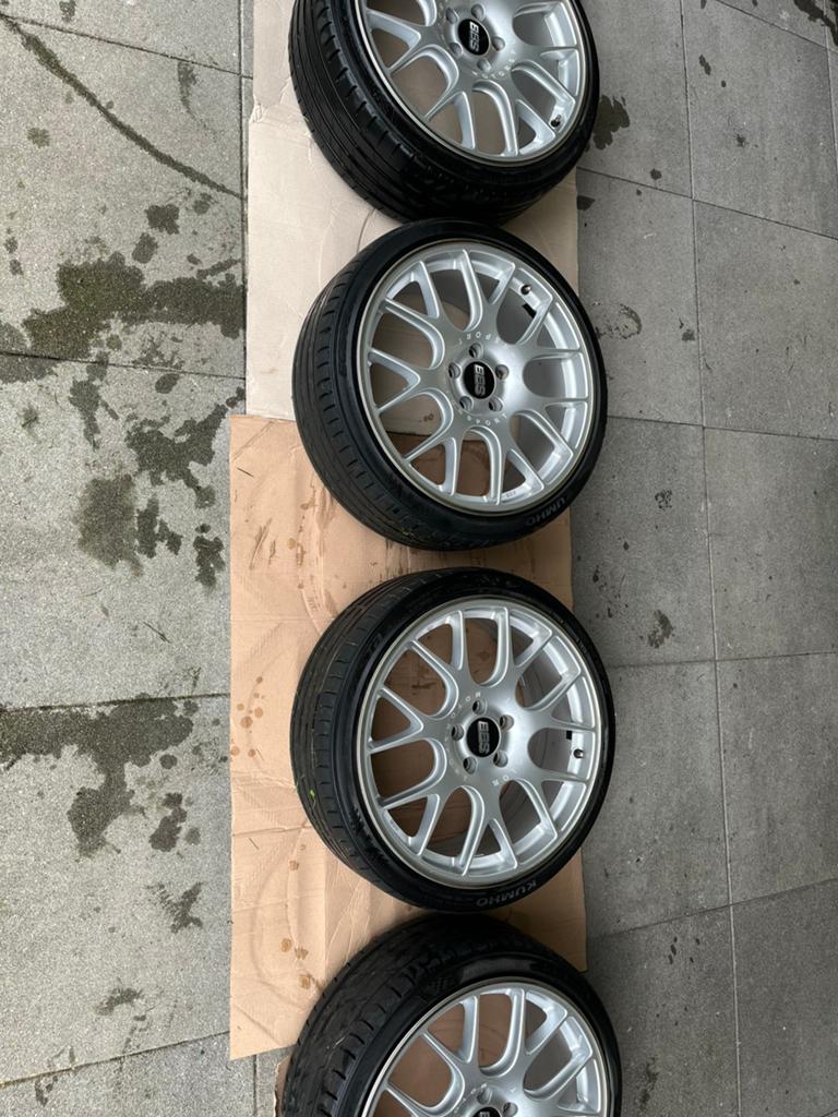 BBS CH-R matt titanium velgen, Auto-onderdelen, Banden en Velgen, Ophalen, Zomerbanden, Velg(en)