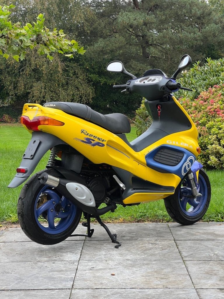 ⭐️Gilera runner 50cc 2 takt paars geel 5955 Km Z.G.A.N.⭐️, Niet ingevuld, Niet ingevuld, Niet ingevuld