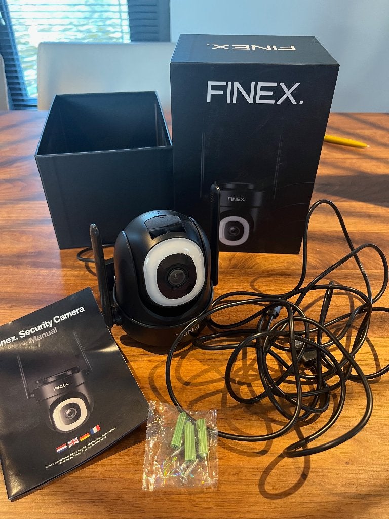 FINEX beveiligscamera one black edition, Ophalen of Verzenden, Nieuw, Buitencamera