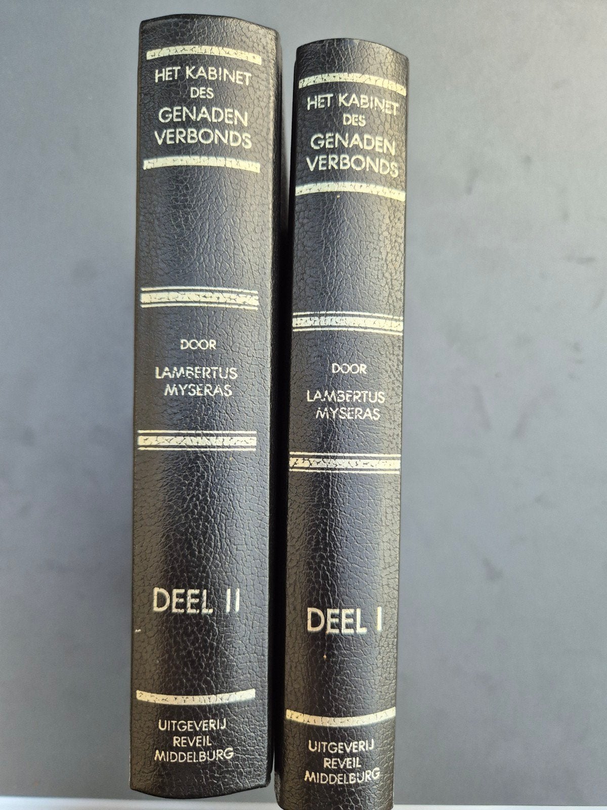 Het Kabinet des Genaden-Verbondts - Deel I & II, Ophalen of Verzenden, Zo goed als nieuw, Lambertus Myseras, Christendom | Protestants