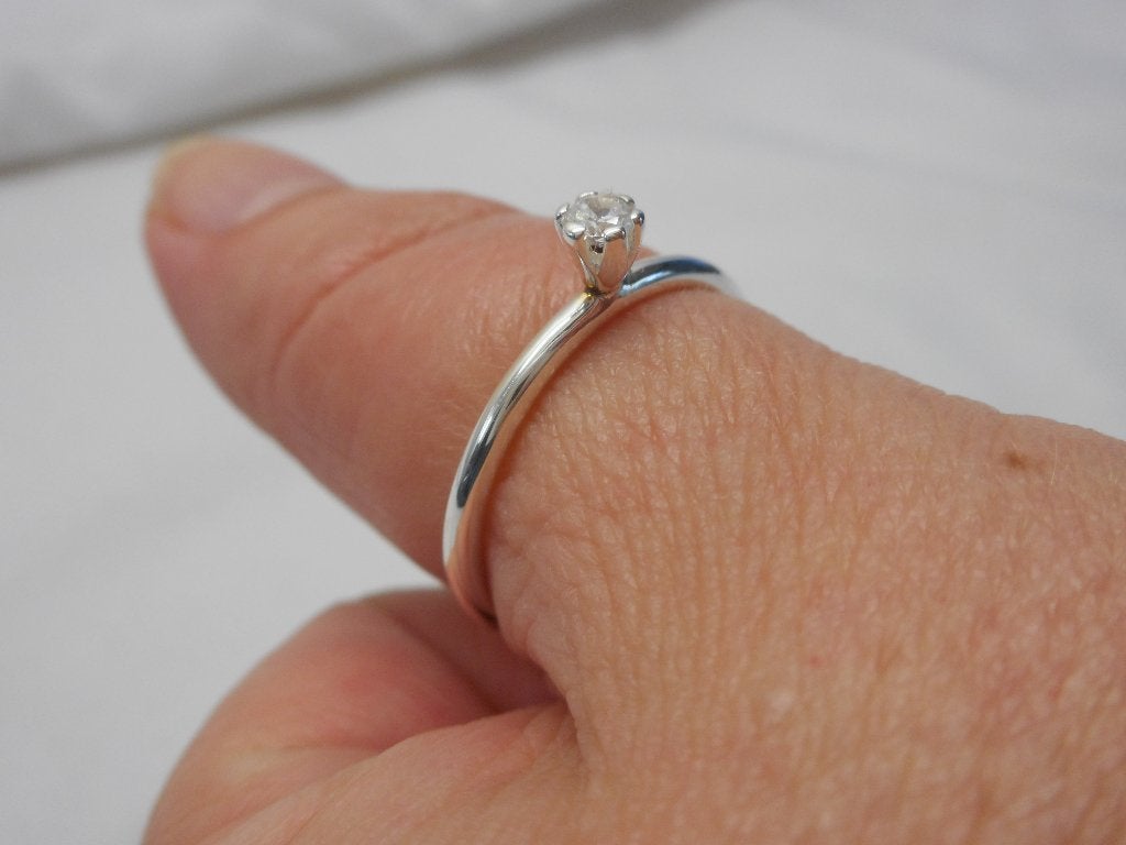 Zilveren stapelring Spinning maat 16.75 nr.1002, Verzenden, Dame, Zilver, Zilver
