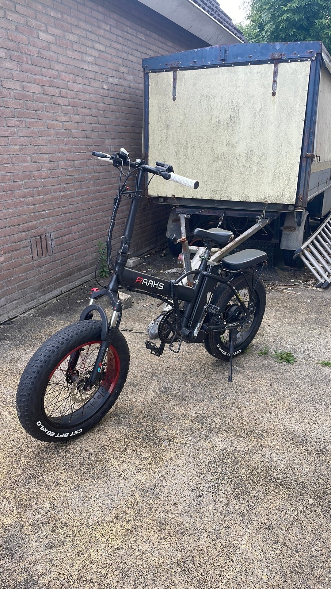 Raaks fatbike, Ophalen, Zo goed als nieuw