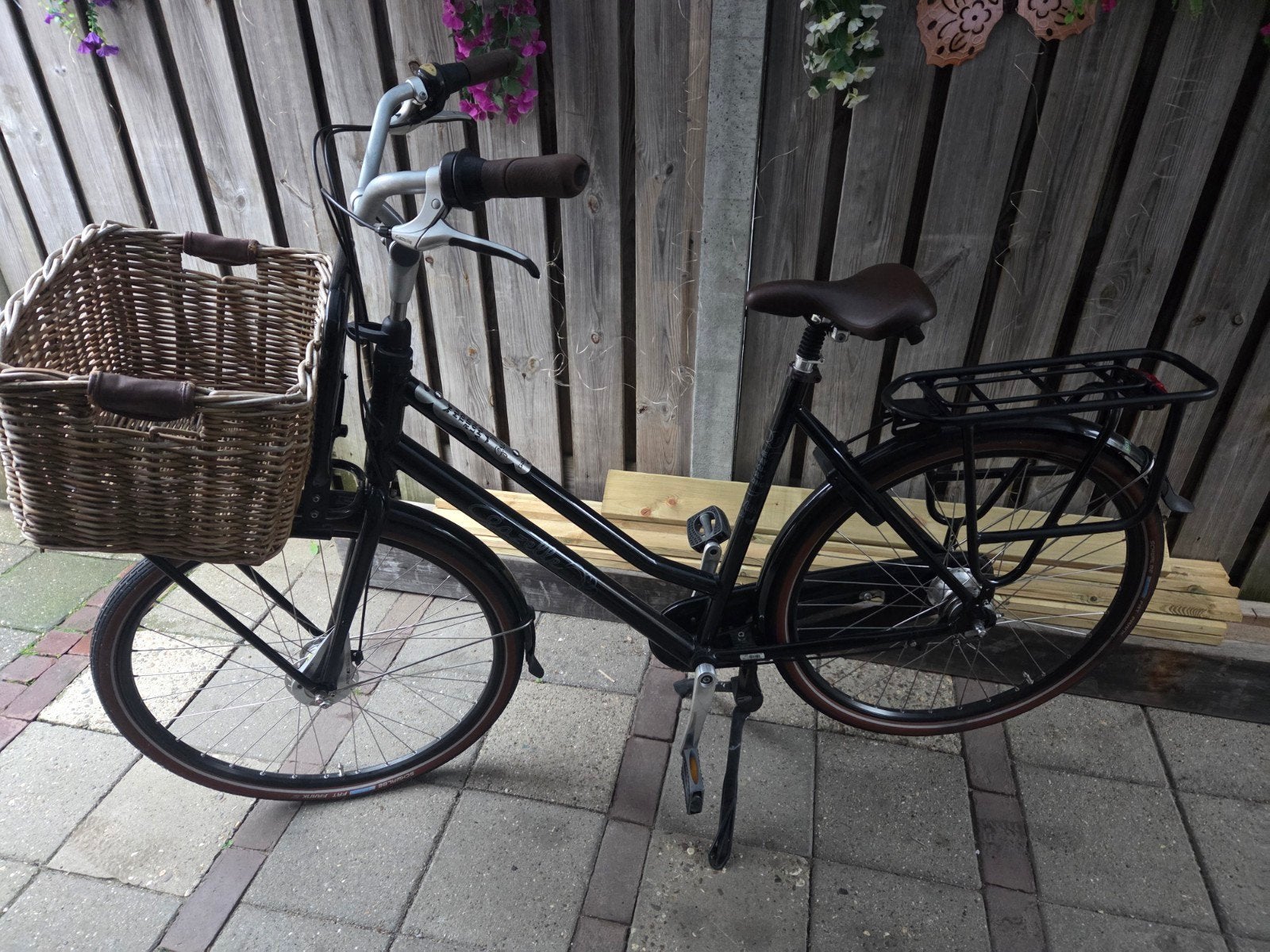 Mooie nette Gazelle Miss Grace fiets met mand, frame 57, 56 cm of meer, Ophalen of Verzenden, Gebruikt, Gazelle