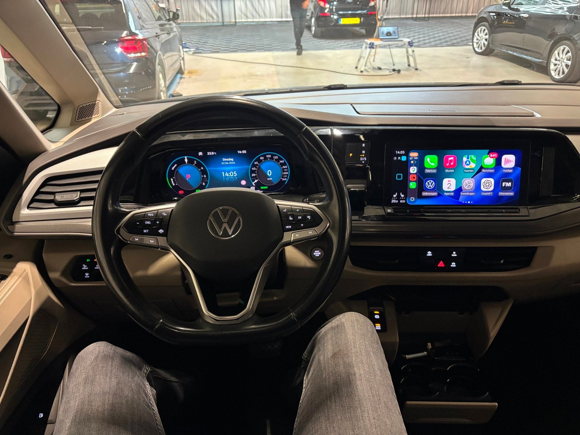 Volkswagen MULTIVAN 1.4 eHybrid L1H1 Life Business|Carplay|C, Auto's, Stof, Gebruikt, 150 pk, 7 stoelen