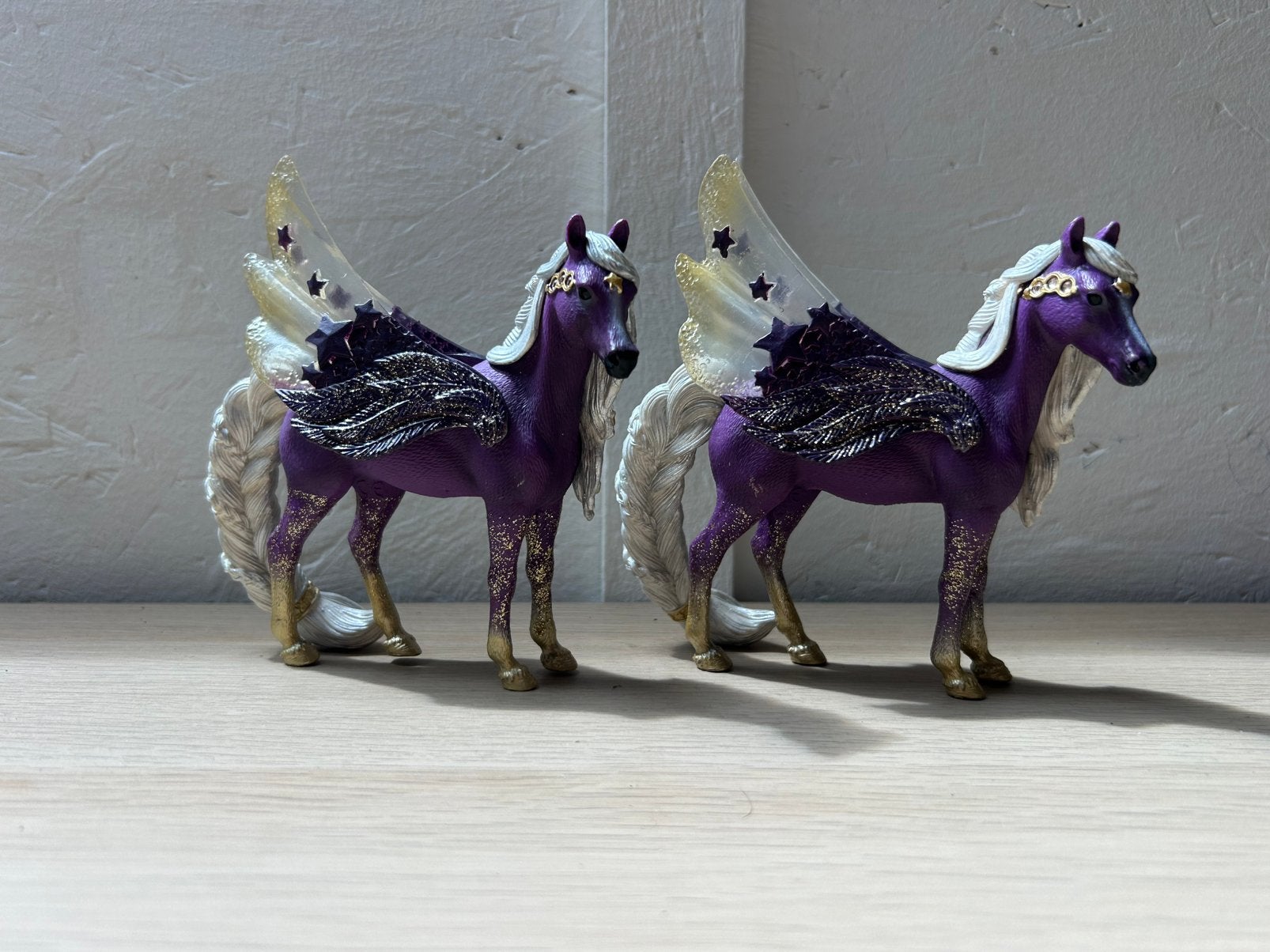 Schleich bayala eenhoorns, Ophalen of Verzenden, Zo goed als nieuw, Paard, Beeldje of Figuurtje