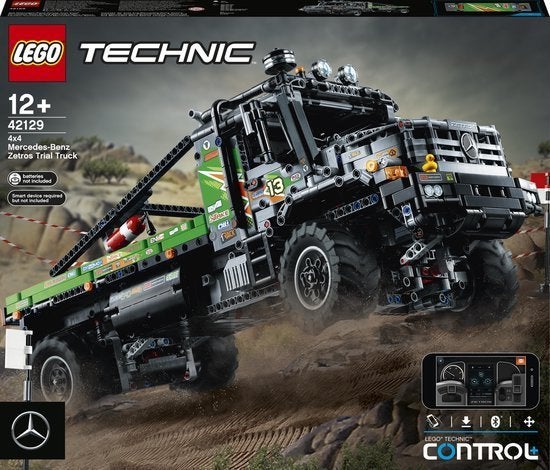 Lego 42129 - Technic 4x4 Mercedes-Benz Truck met app-besturi, Ophalen, Lego, Nieuw, Technic