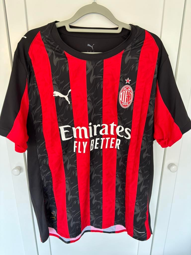 AC Milan voetbalshirt maat XL, Maat XL, Ophalen, Zo goed als nieuw, Shirt
