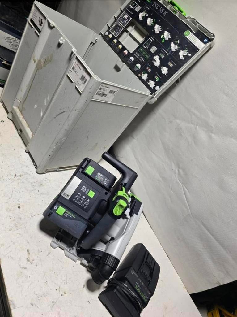 Festool accu Invalzaag 18V  2 set in Systainer, Ophalen of Verzenden, Festool, N.v.t, N.v.t