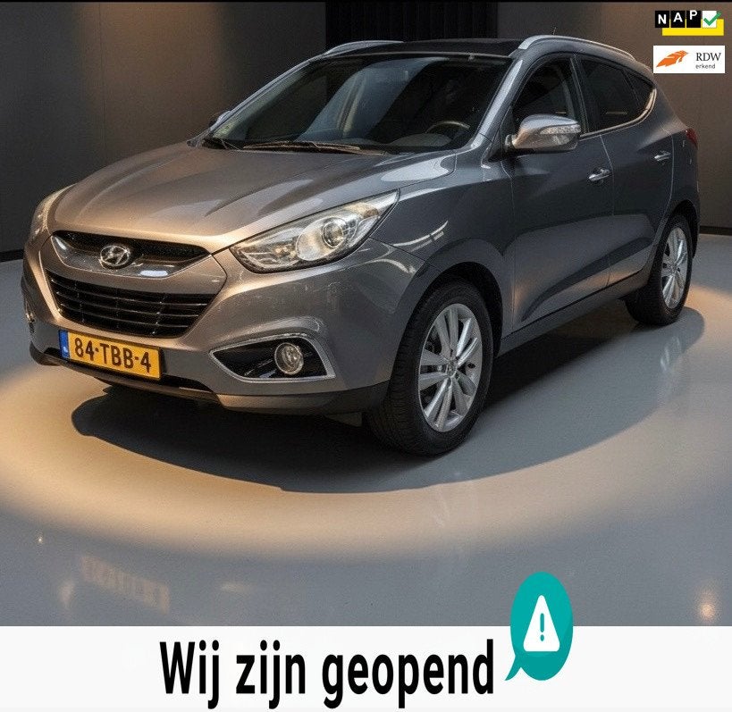 Hyundai Ix35 1.6i GDI Style-airco-elek ramen-1 jaar apk-nett, Auto's, Hyundai, Voorwielaandrijving, Euro 5, 135 pk, 1591 cc