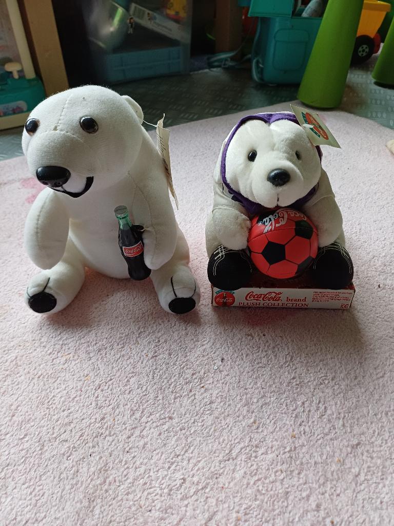 Coca-Cola origineel knuffels  beer, Verzamelen, Ophalen, Zo goed als nieuw