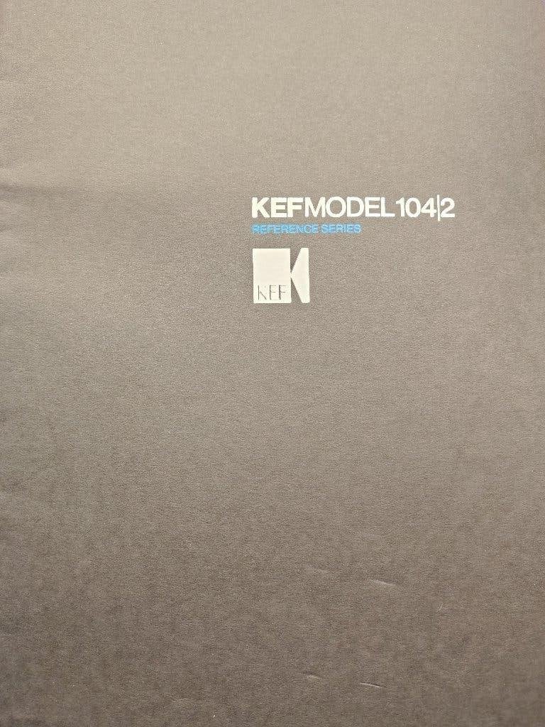 Kef 104.2 speakers handleiding