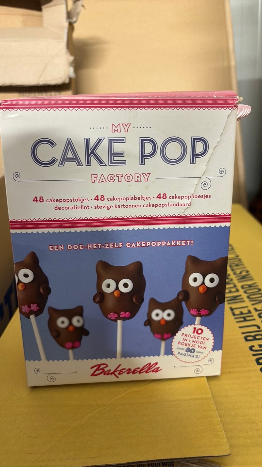 Cake pop pakket, Ophalen, Zo goed als nieuw, Taarten, Bakvorm