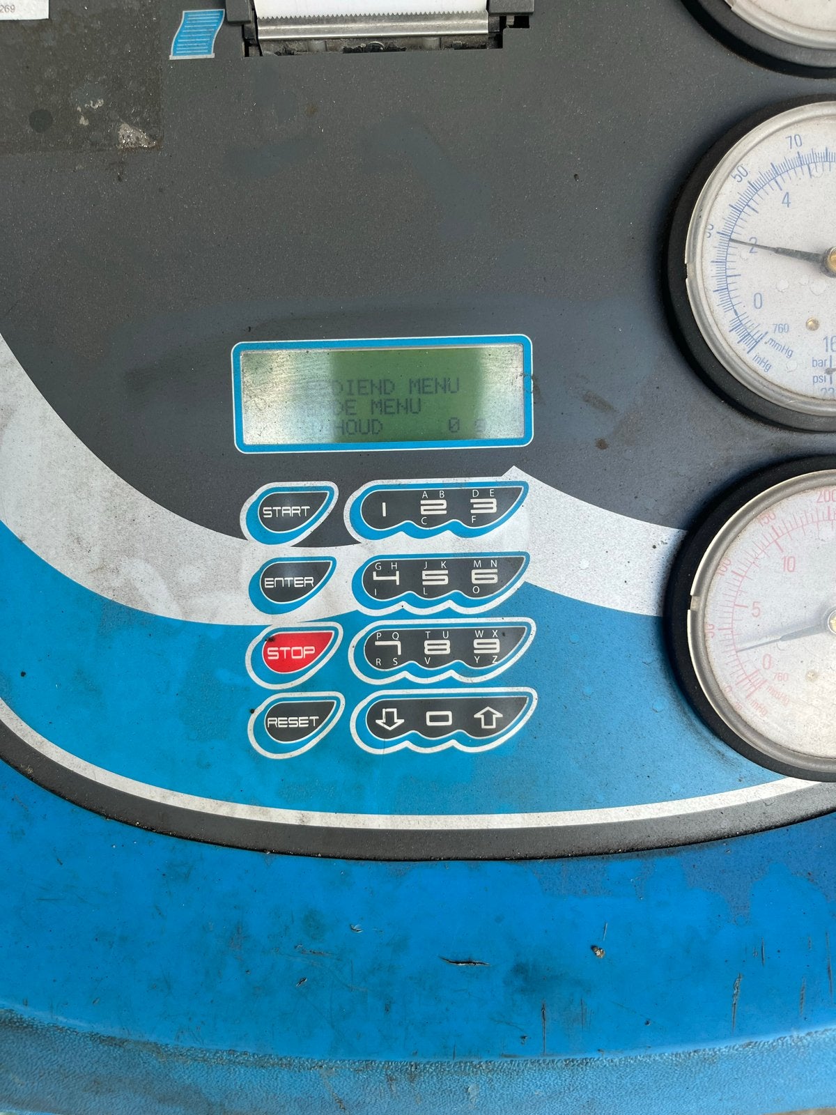 Airco apparaat ECK 2500 - Weegschaal kalibratie nodig, Ophalen, Gebruikt