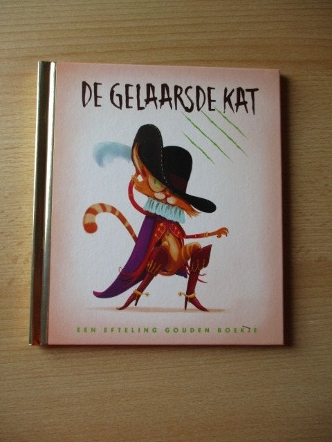 Efteling gouden boekje  deel 1  De gelaarsde kat, Boeken, Kinderboeken | Jeugd | onder 10 jaar, Ophalen of Verzenden, Zo goed als nieuw