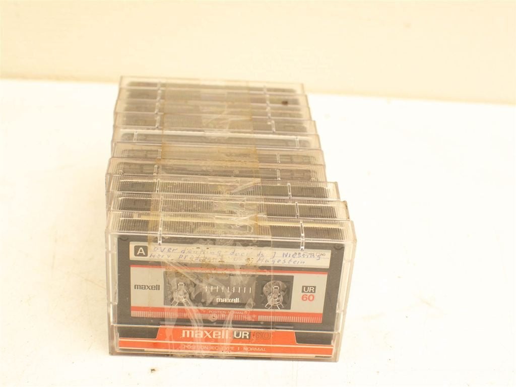 10 Maxell cassettebandjes 31220, Ophalen of Verzenden, Gebruikt, Overige genres, 1 bandje